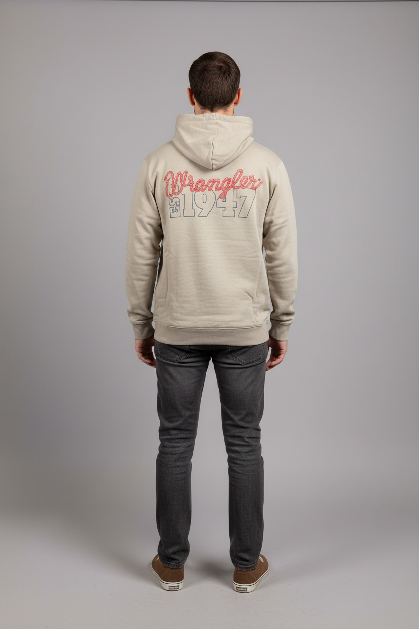 Wrangler Men’s Tan Hoodie 112379564