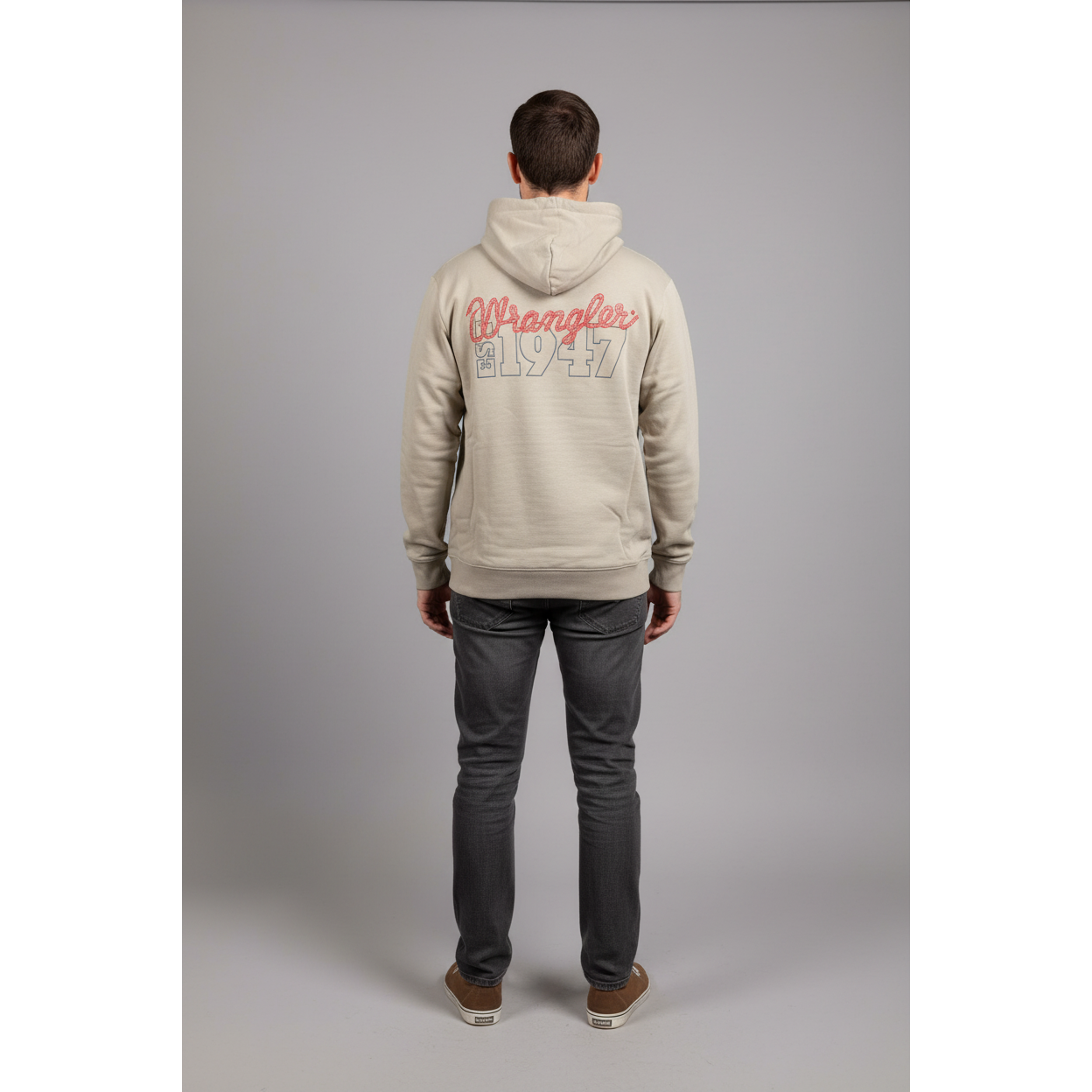 Wrangler Men’s Tan Hoodie 112379564
