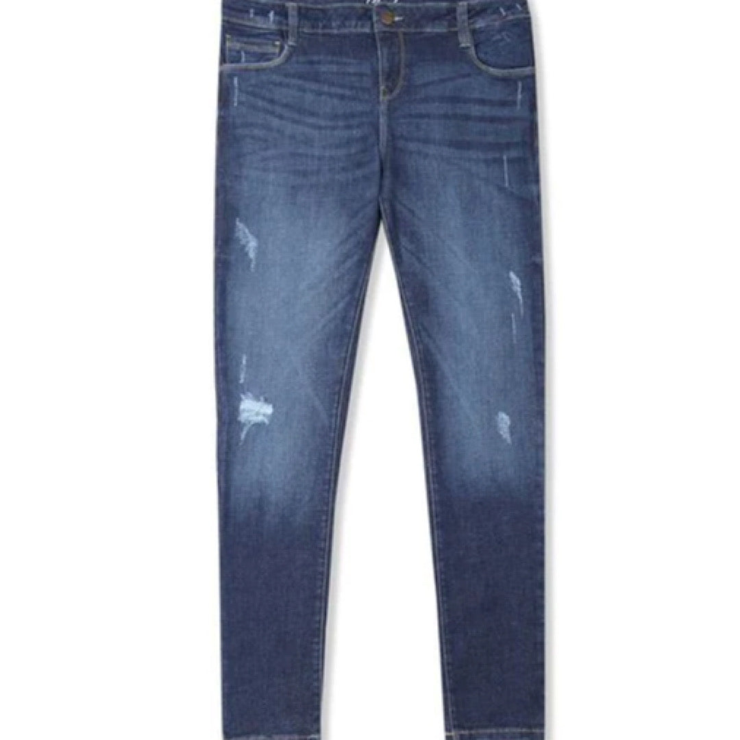 * Girls Lucky & Blessed Skinny Jeans