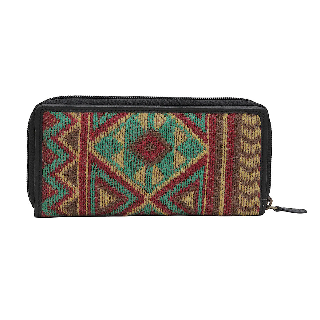 Myra Bag - Canary Woven Fabric Wallet S-6583