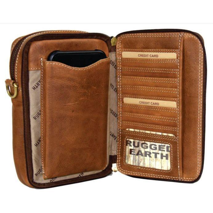 Rugged Earth Leather Organizer