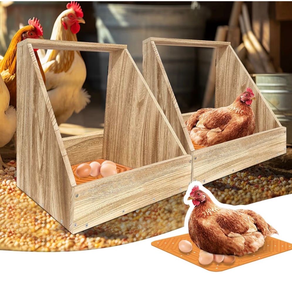Rubber Chicken Nesting Pads