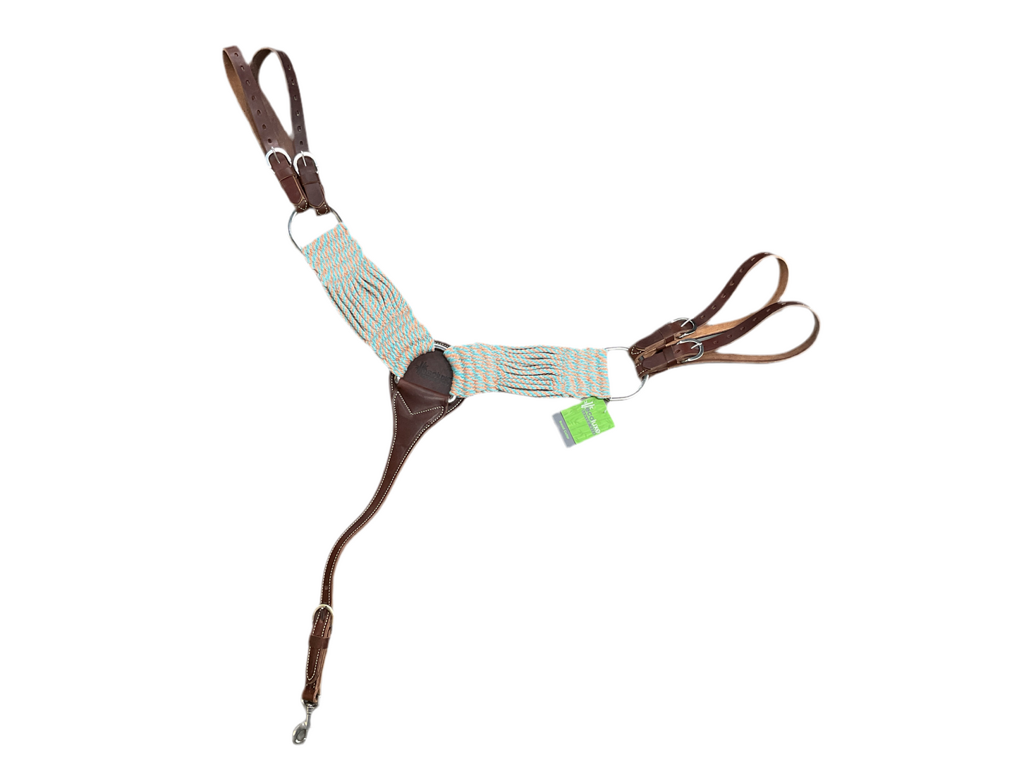 Weaver Ecoluxe Roper Breast Collar 40040-21-455 Canteloupe