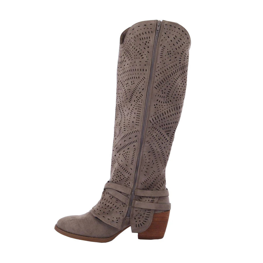 Very-G Untitled Grey Tall Boot