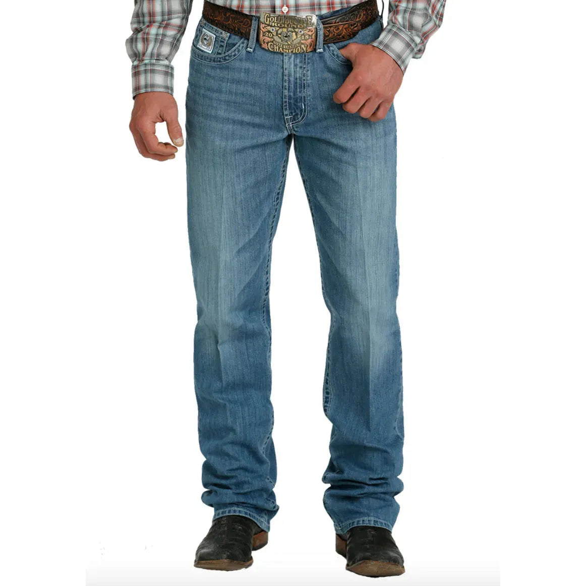 Cinch Men’s Relaxed Fit White Label Jeans | MB92834056