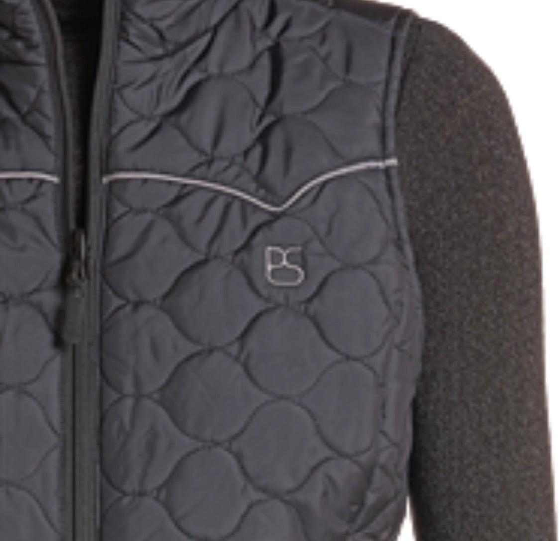 Panhandler Slim ladies Black Reversible Aztec Vest DW98C09309
