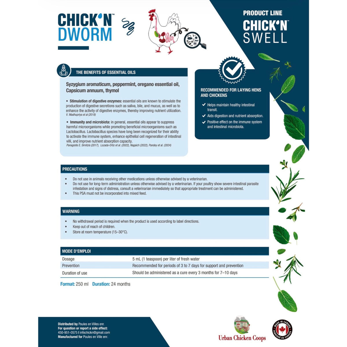 Chick’n Swell - Chick’n Dworm 250mL