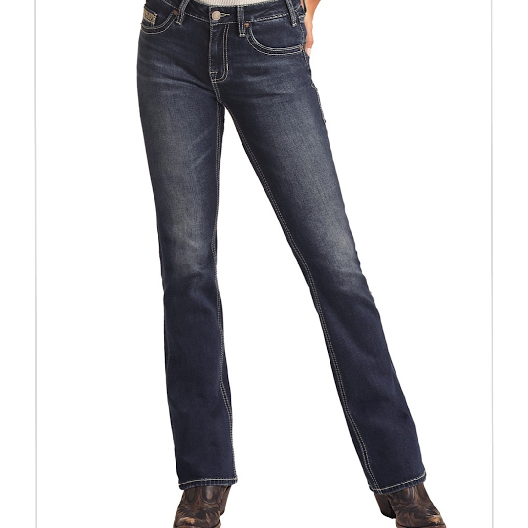 * Rock & Roll Ladies - MID RISE, REGULAR FIT, BOOTCUT BW4MD03561