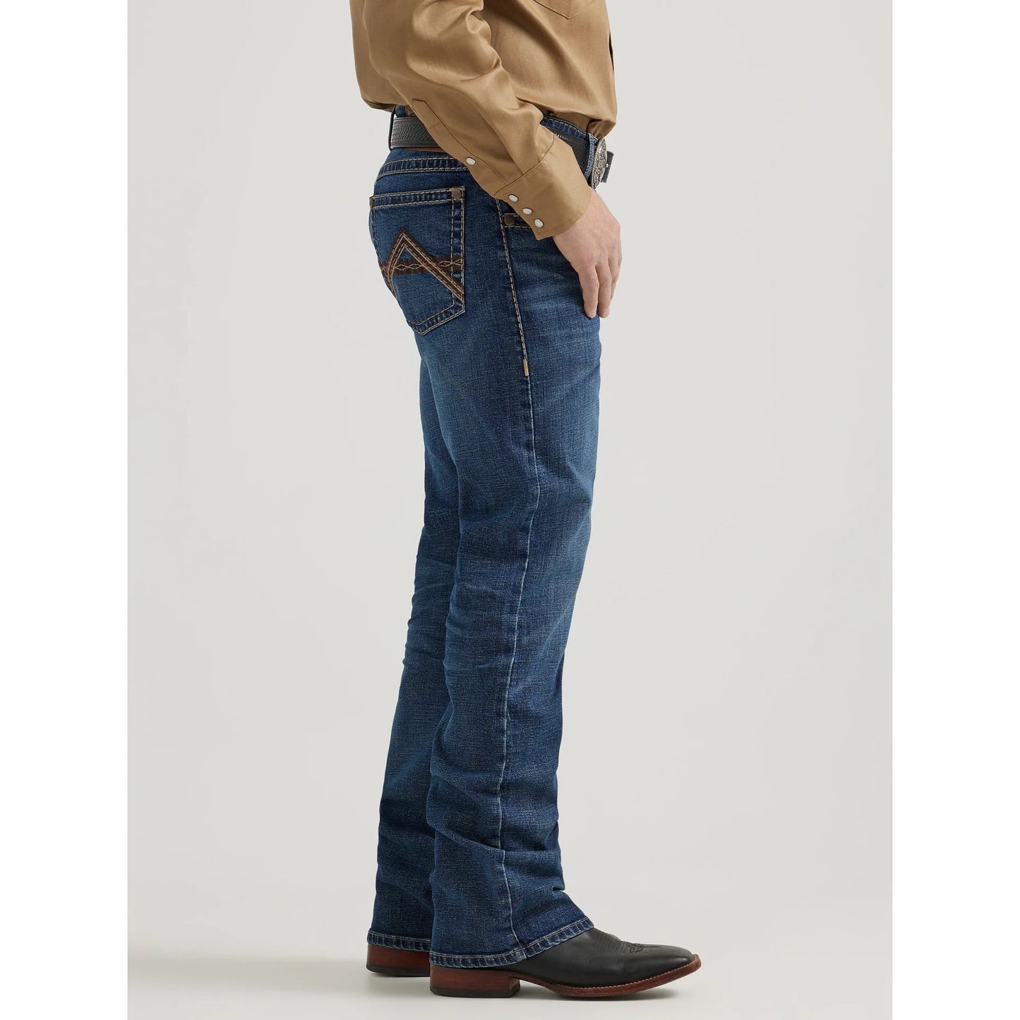 Mens Rock 47 Denim Slim Boot