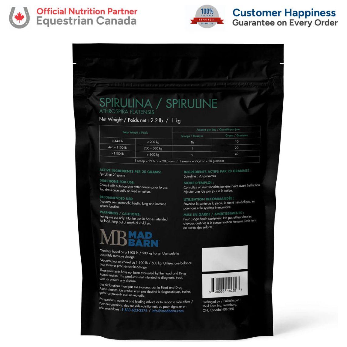 Mad Barn Spirulina 1KG