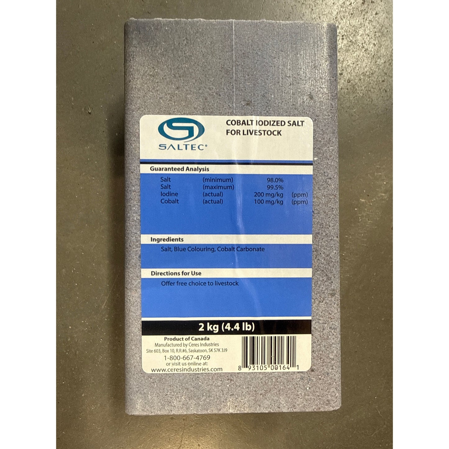 Saltec Iodized Cobalt 2kg 01023