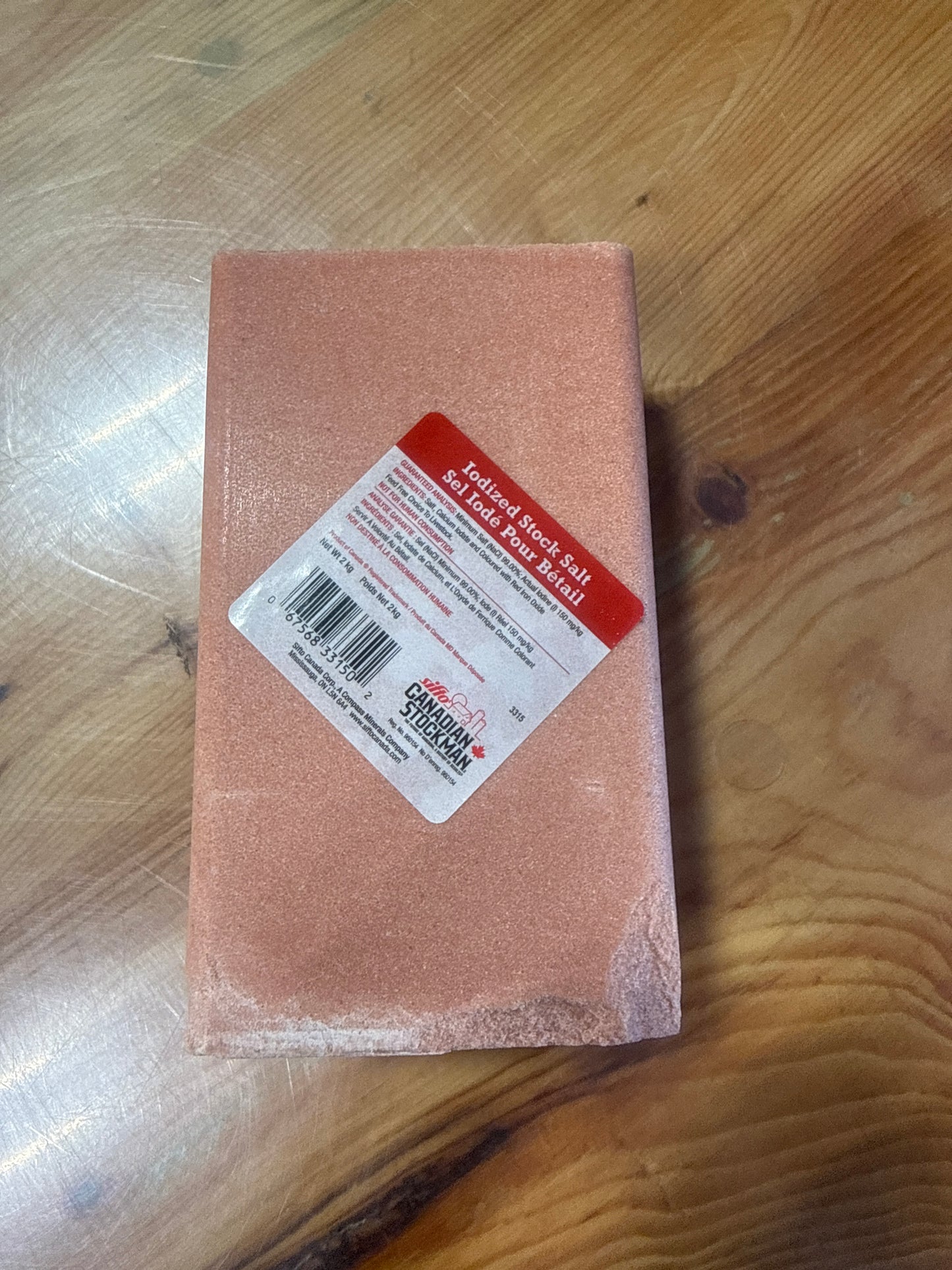 Sifto Iodized Stock Salt 2kg