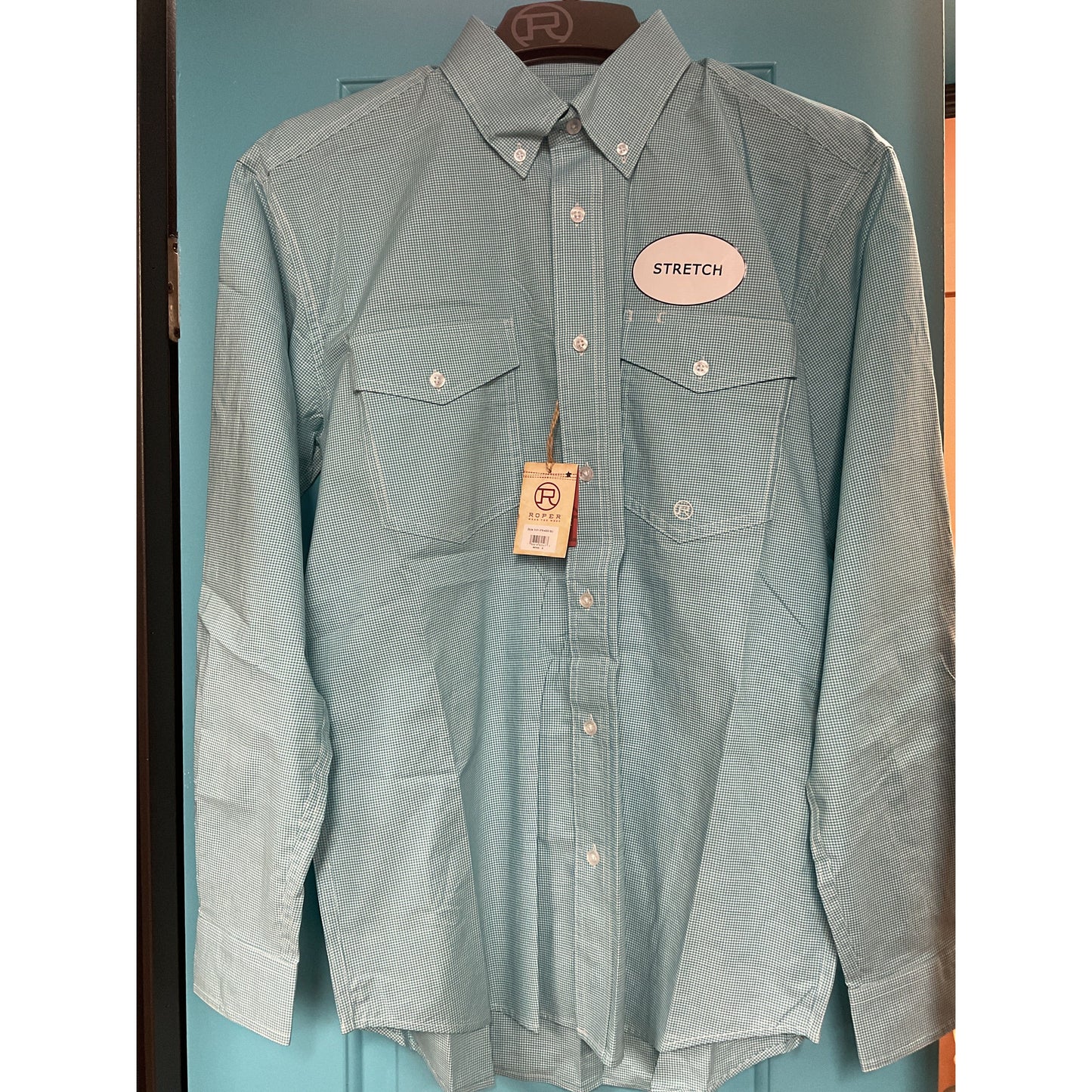 Roper MENS Long Sleeve Western Shirt 3-01-378-4200