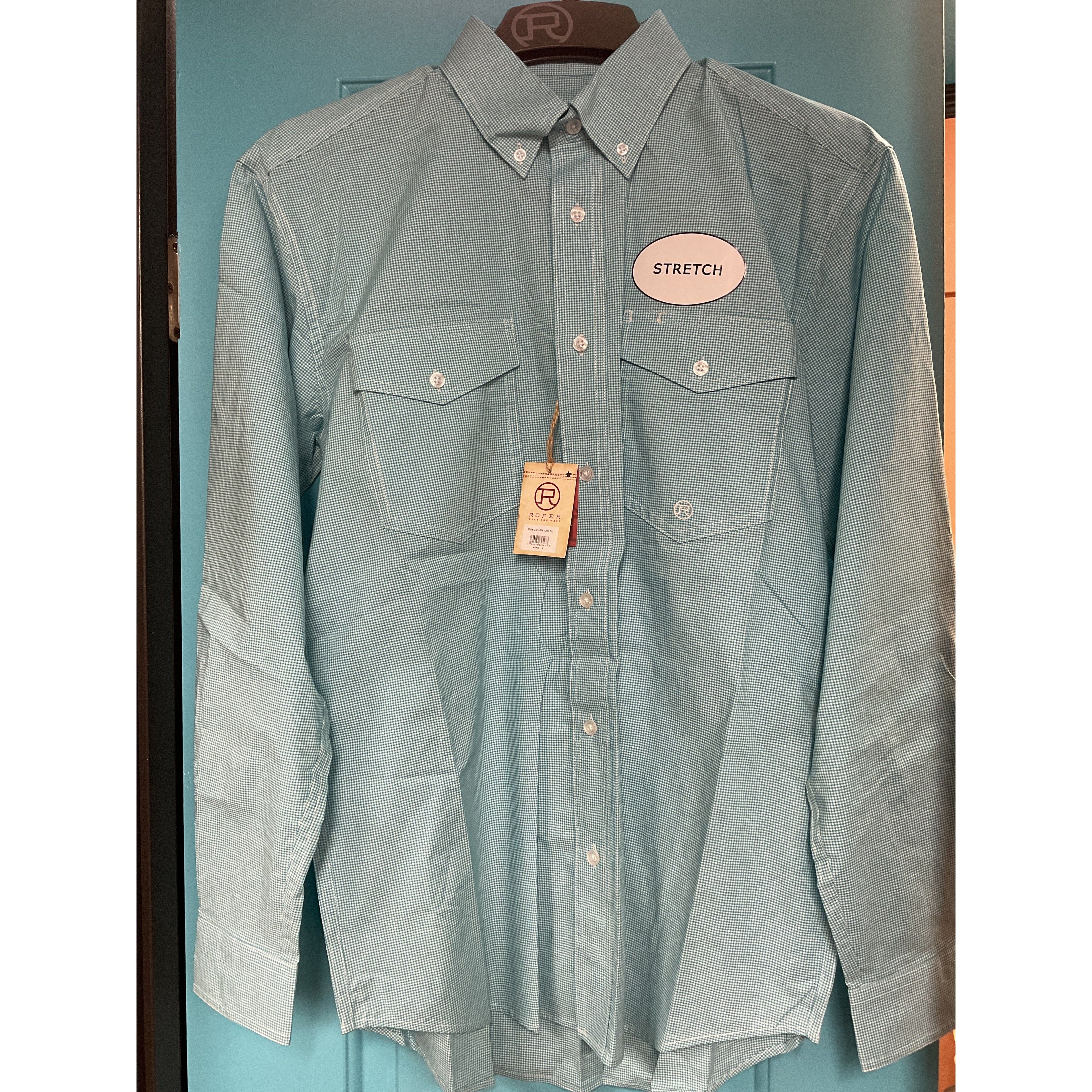 Roper MENS Long Sleeve Western Shirt 3-01-378-4200