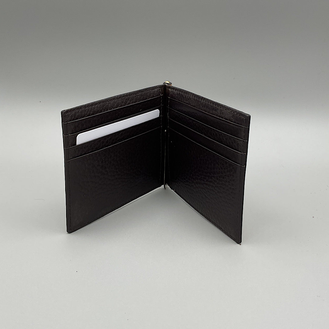 Myra Bag - Kingdom Brown Distressed Leather Men’s Bifold Wallet S-6619