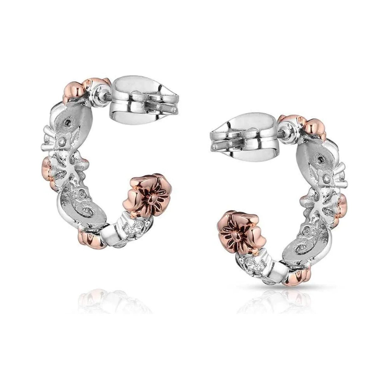 Wildflower Elegance Hoop Earrings ER5809