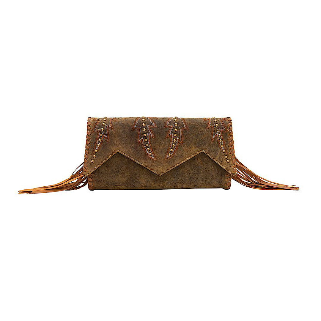 Myra Bag - Polly Wallet Fringe Clutch S-6520