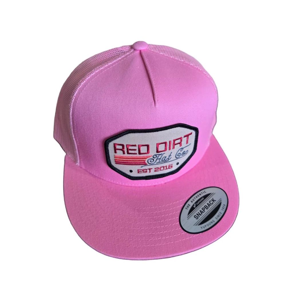 Red Dirt Hat Co. - Sundown Pink Ball Cap RDHC-581