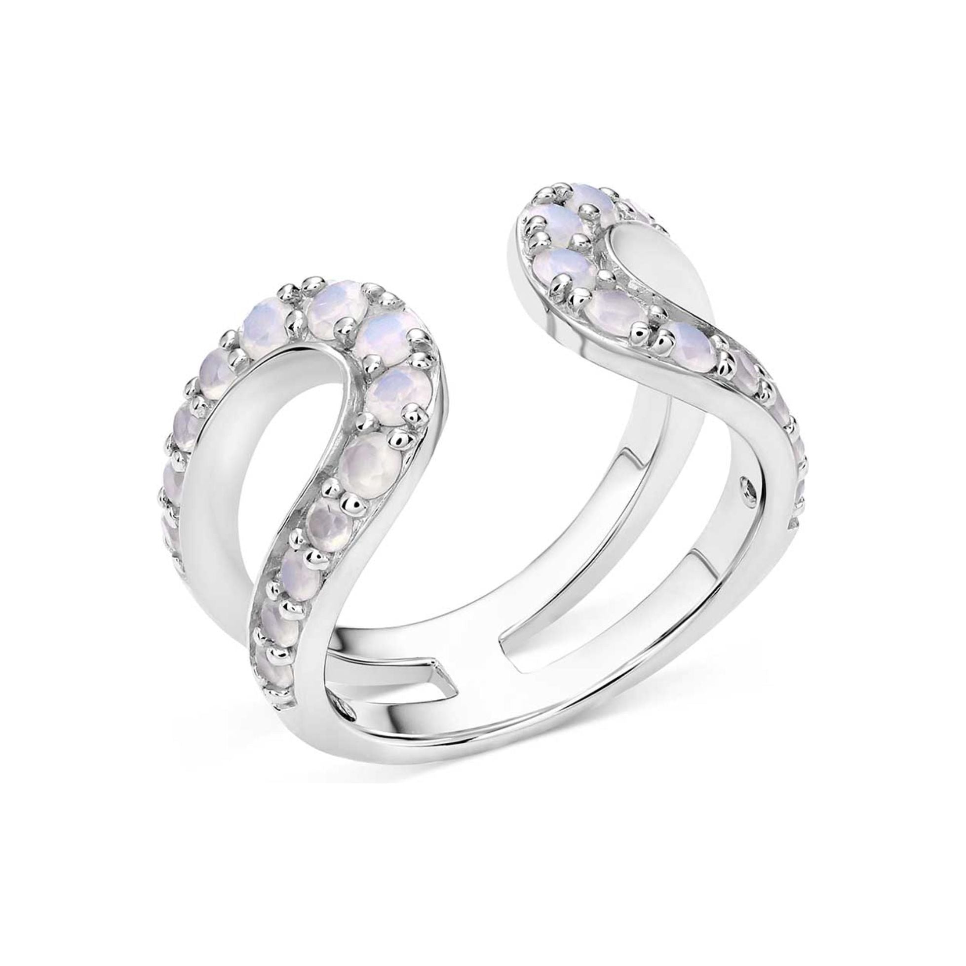Montana Silversmiths - Ring - In The Loop, White Opal RG6217