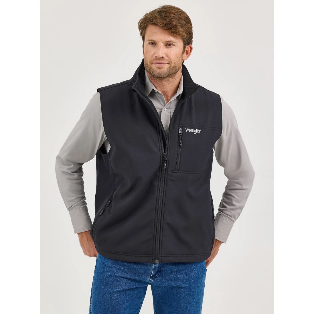 WRANGLER MEN’S Trail Vest, Black 112368286