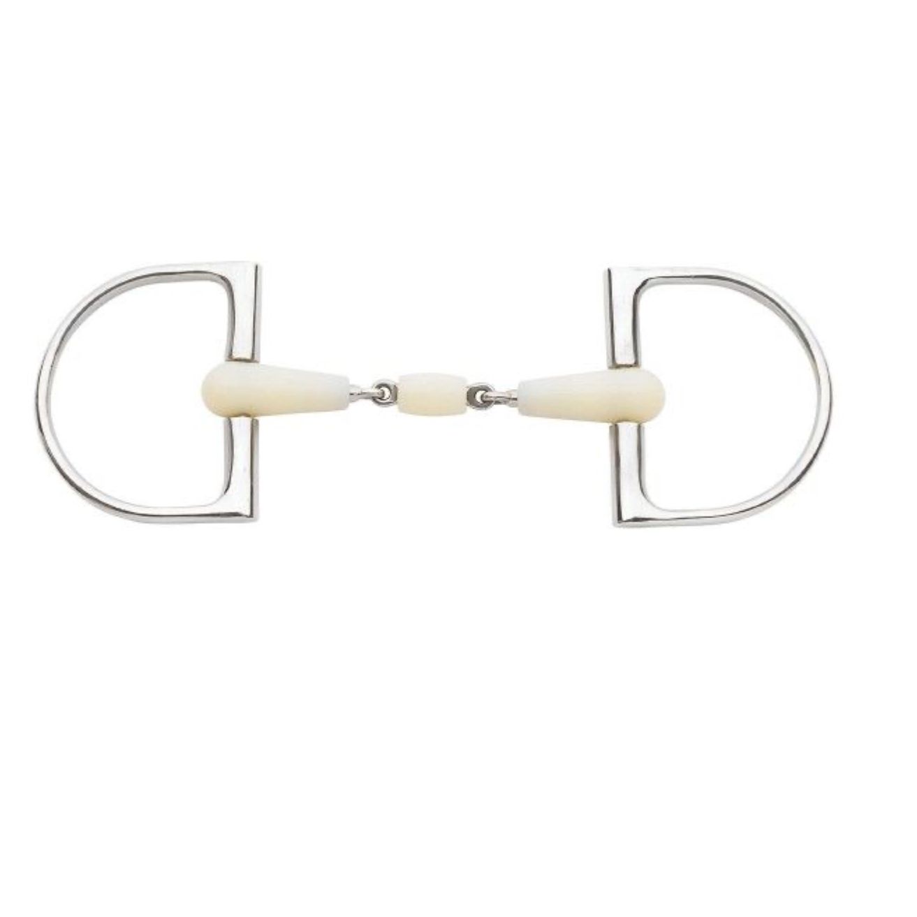 Happy Mouth Bit Dee Ring Snaffle Double Joint HB-2845