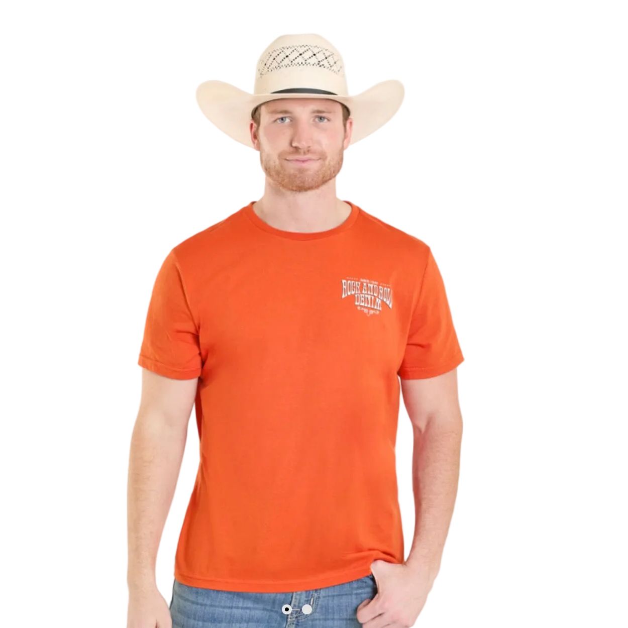 Rock N Roll T-Shirt, “Cowboy Skull” BU21T08609