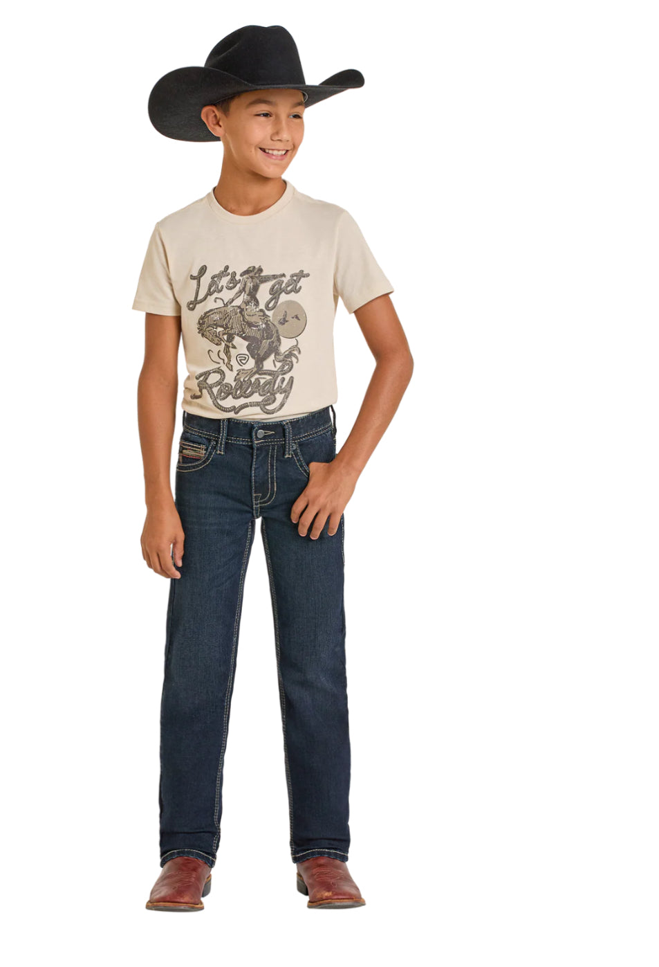 Rock & Roll Boy’s Jeans - Revolver, Slim Fit BB1RD02485