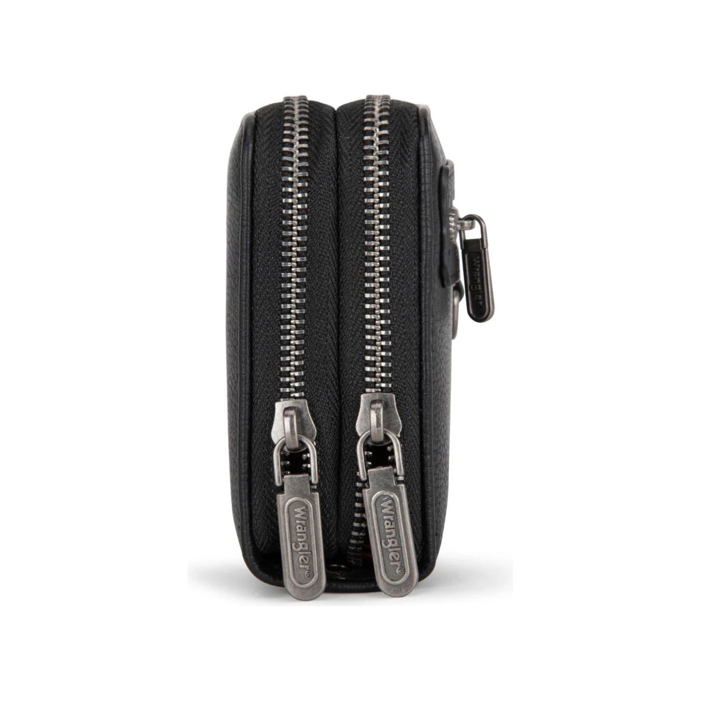Wrangler Clutch, Dual Zipper WG185-W050 Black or Khaki or Jean