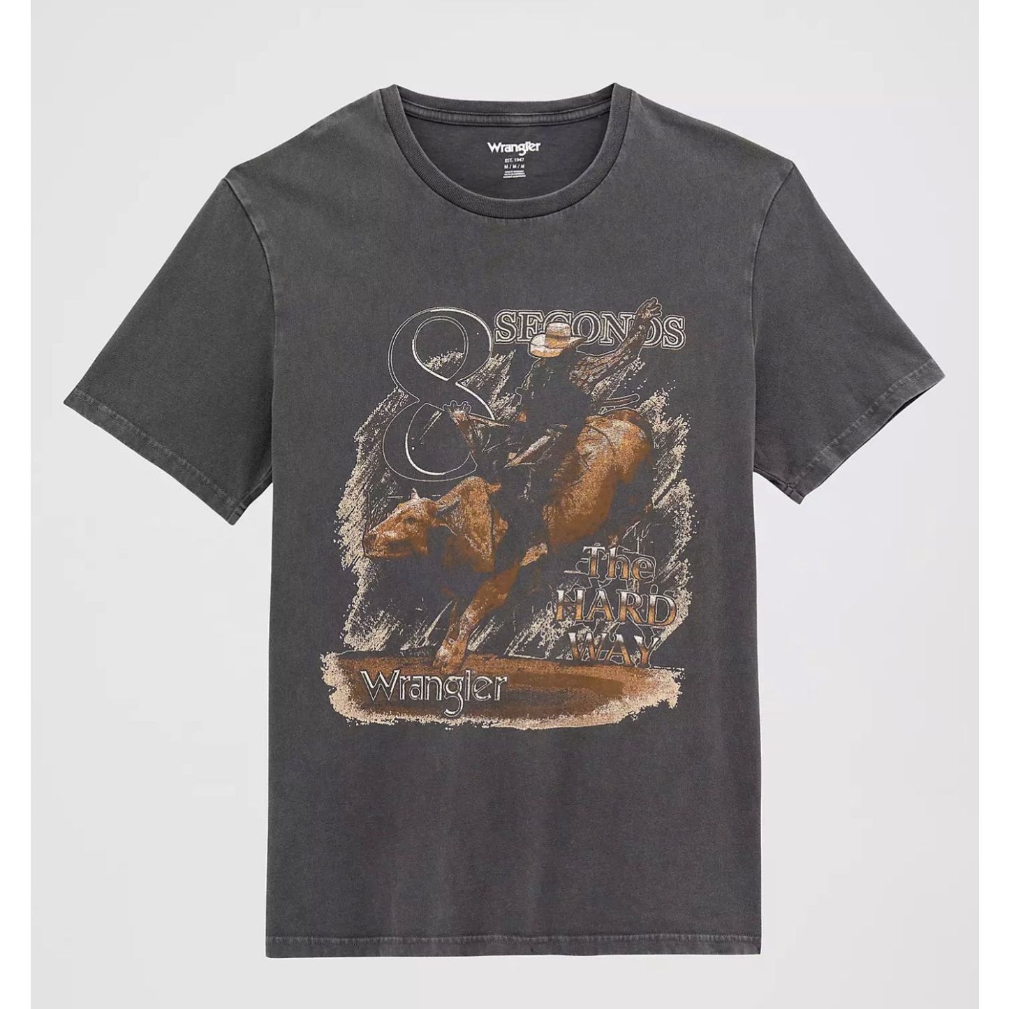 Wrangler Men's T-Shirt, Brown, 112380273