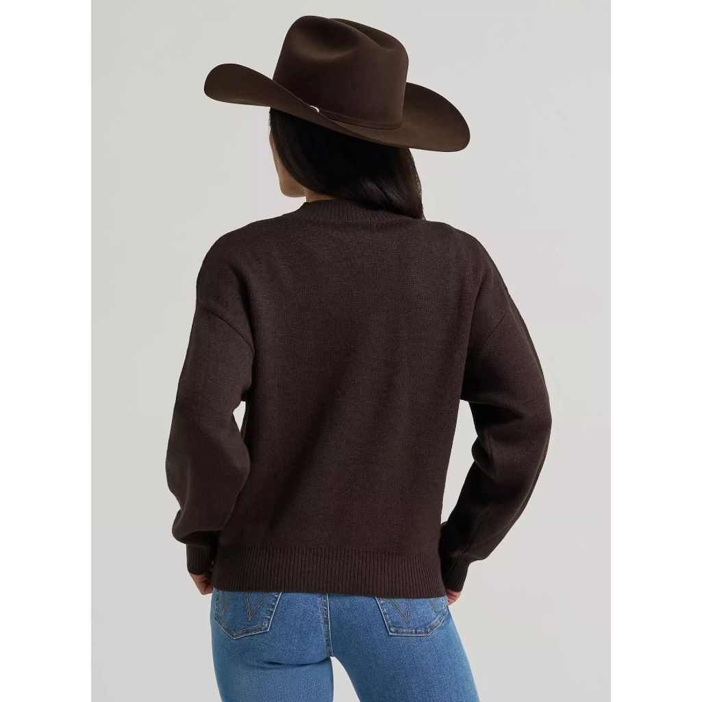 Wrangler Ladies Retro Crew-Neck Sweater 112383026