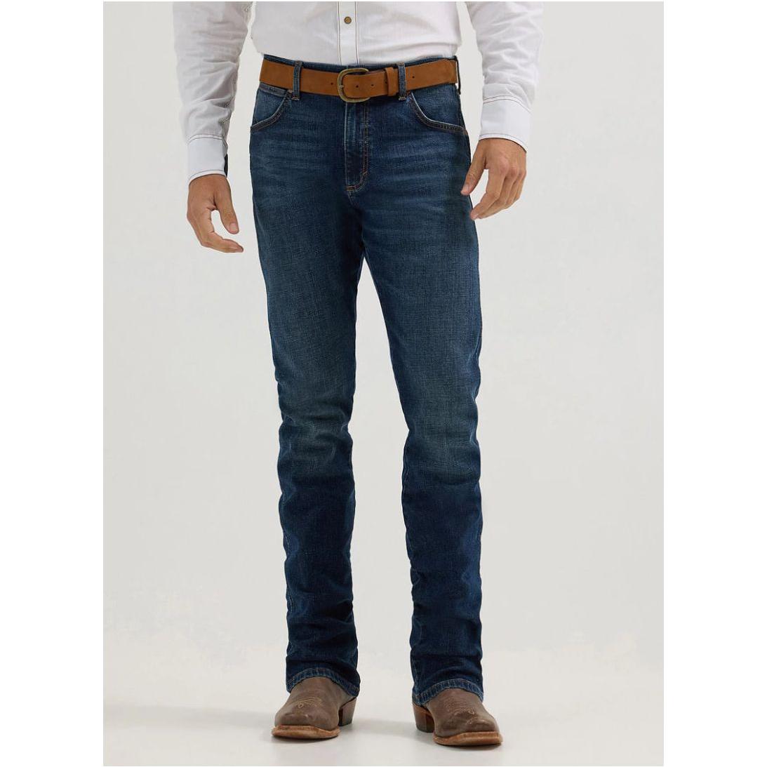 Wrangler Mens Jean - Retro, Slim Boot 112365301