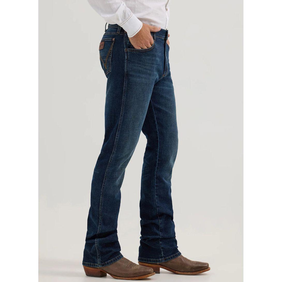 Wrangler Mens Jean - Retro, Slim Boot 112365301
