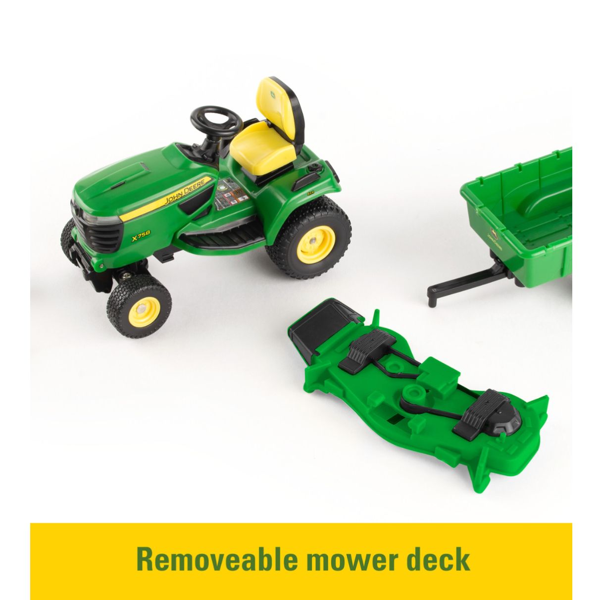 John Deere Lawn Mower Toy X758 by “Big Farm”