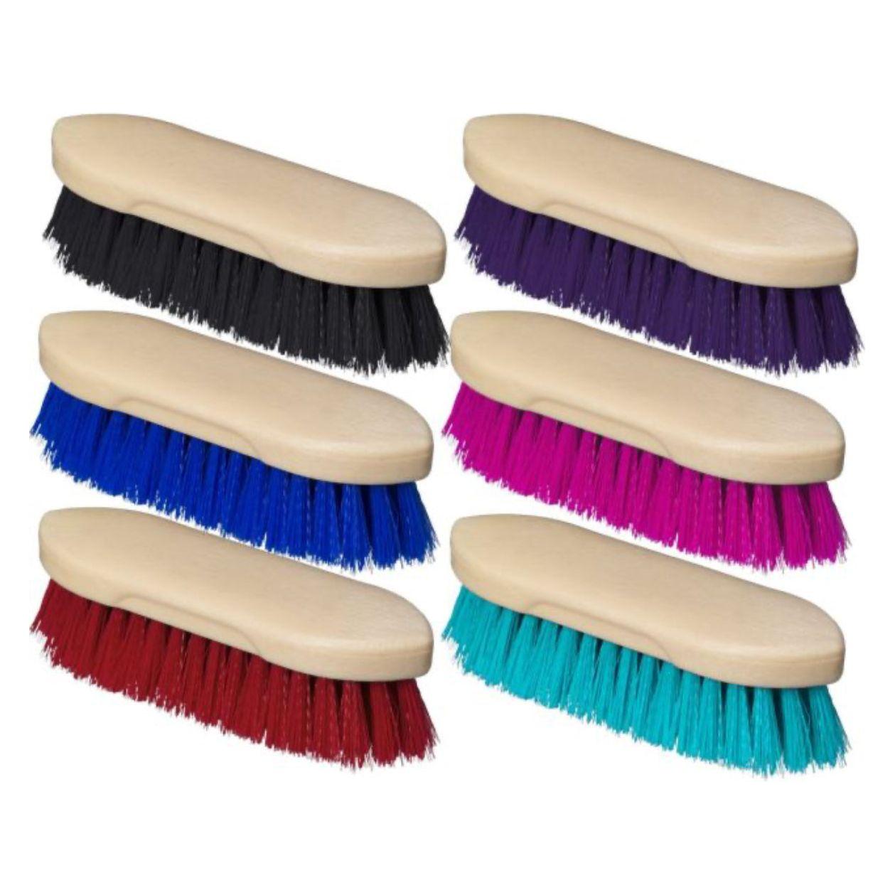 Tough 1 Equine Body Brush Med Bristle