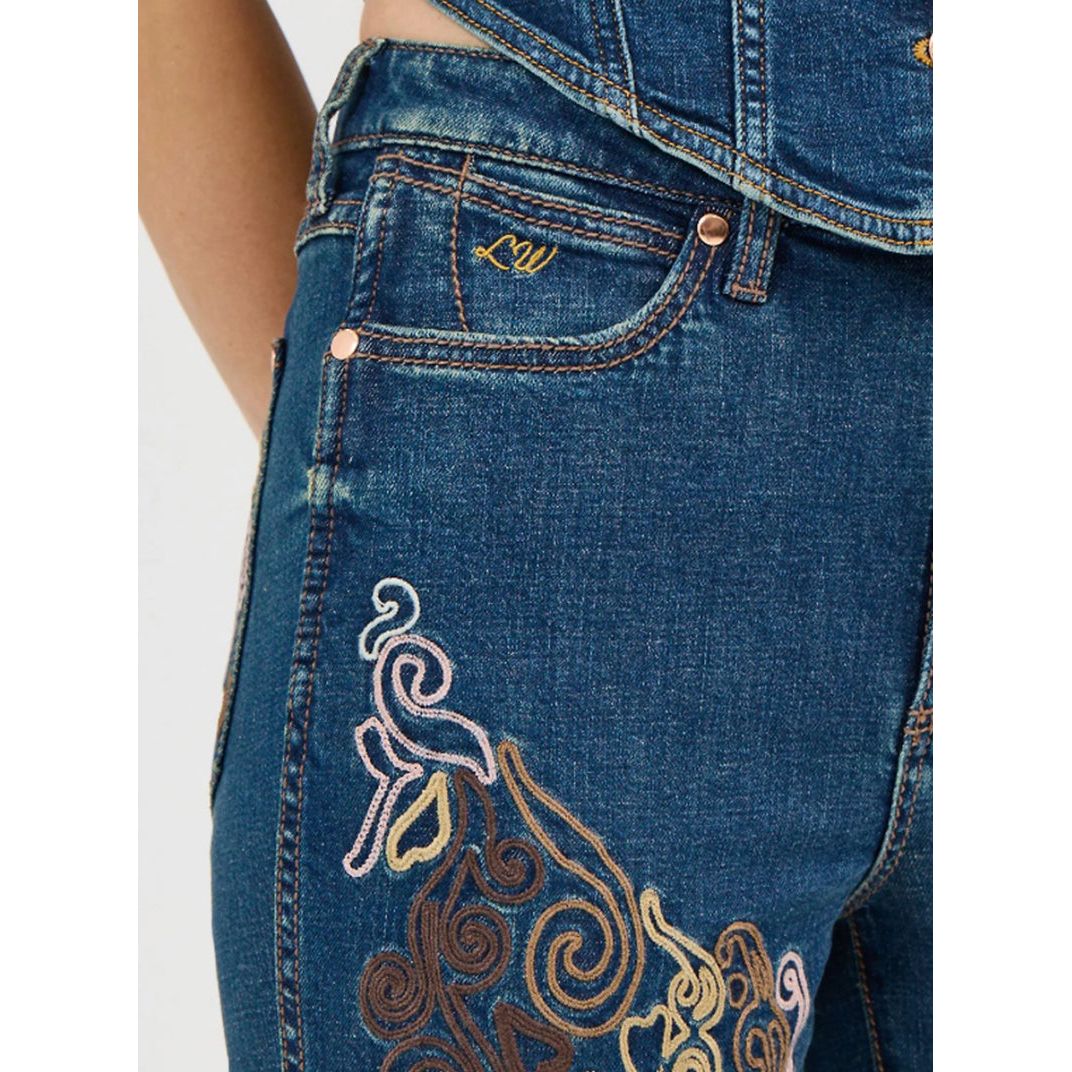 WRANGLER X LAINEY WILSON EMBROIDERED BELL BOTTOMS | 112368245