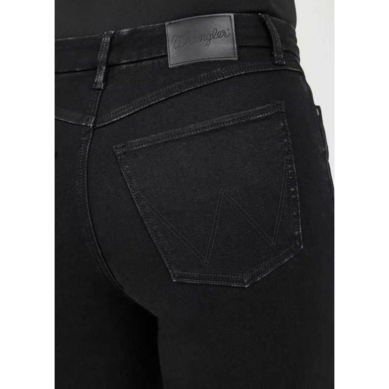 Wrangler Ladies Jean, Bespoke, Trouser, Black 112381184