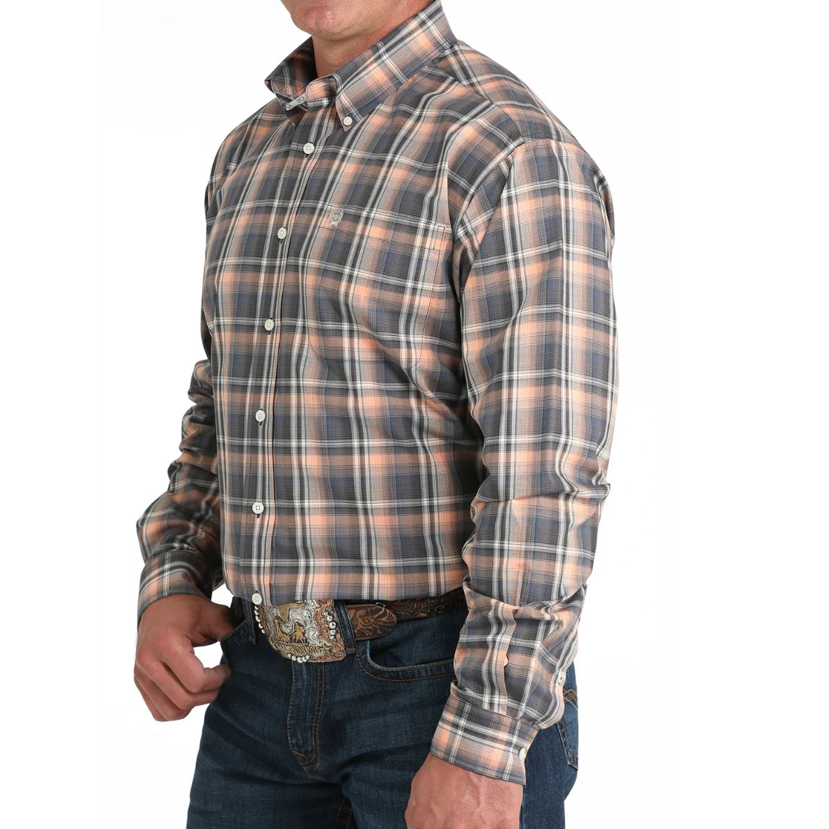 CINCH - Men LONG SLEEVE BUTTON-DOWN SHIRT, MTW1105965