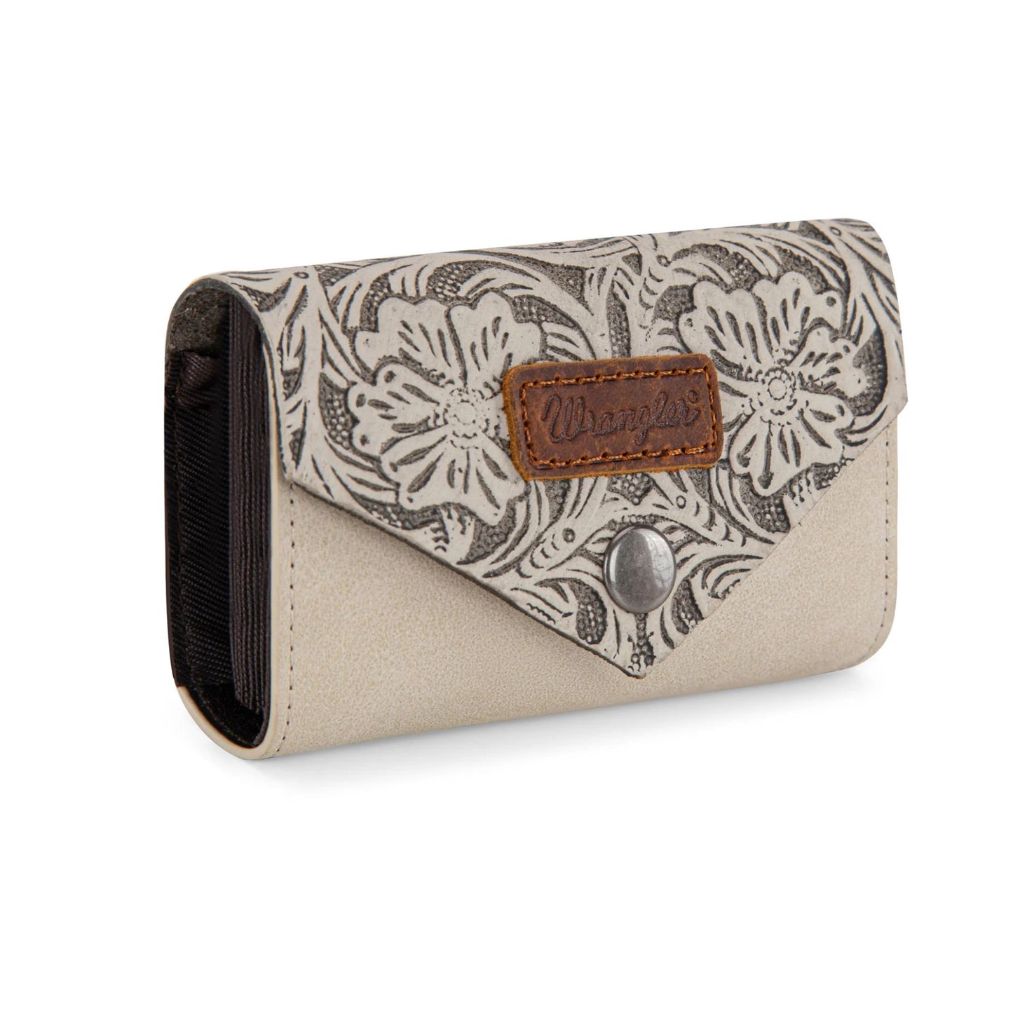 * Wrangler Wallet, Floral Tooled Card Holder - WG224-W072 various colors