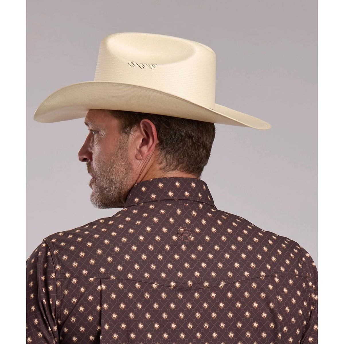 Roper Men’s Snap Shirt, Short Sleave 03-002-0124-5101