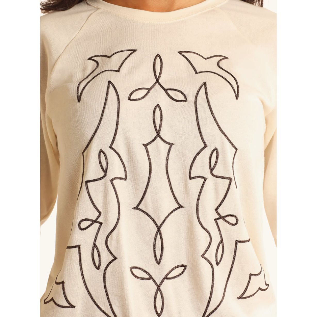 Panhandle Ladies Sweatshirt Bootstitch LW91T05183