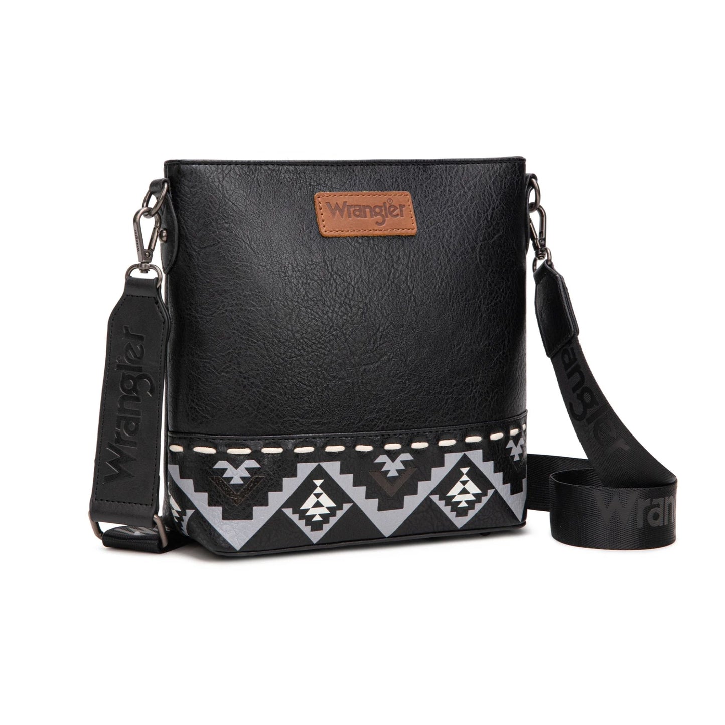 * Wrangler Crossbody Purse for Ladies,Top-handle WG297G-8360 Coffee or Black