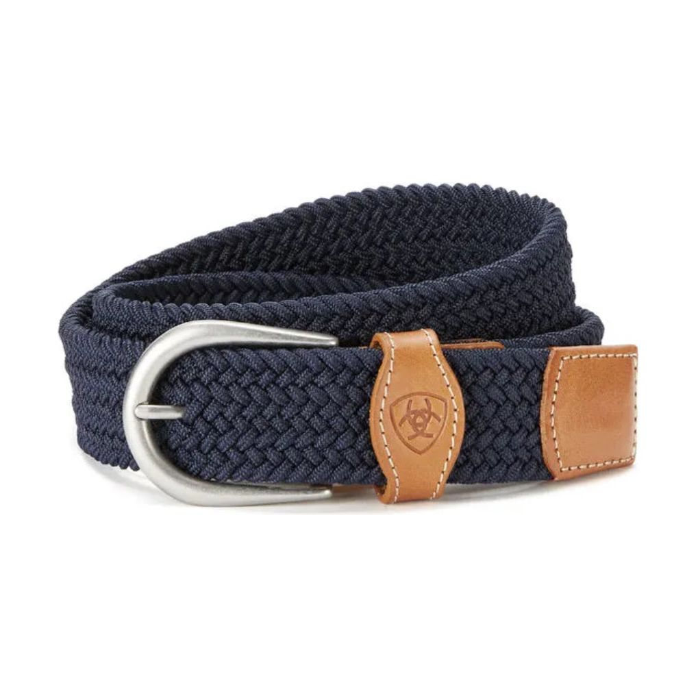 Ariat Men’s / Ladies Belt , One Rail Woven Navy 10018395