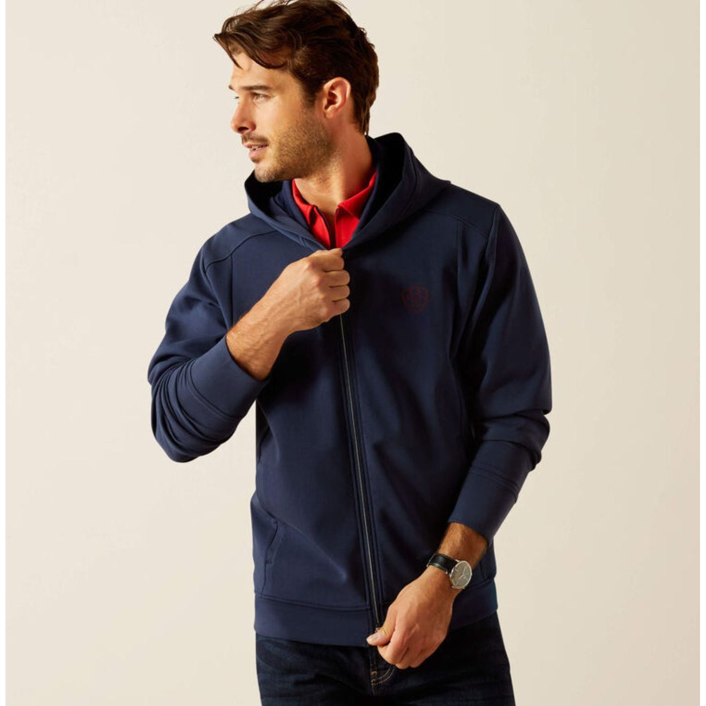 Ariat Men’s Full Zip Hoodie, Antez T 10054570