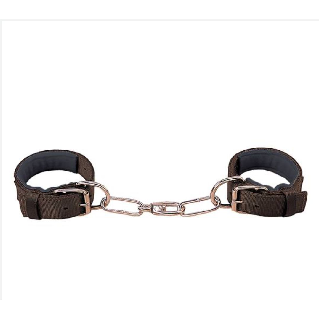 Weaver Hobble - Heavy Duty Nylon, Felt Lined Brown 53-7001