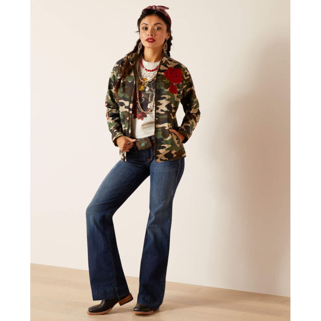 Ariat Womens Jacket, Rodeo Quincy Stretchshell 10048709