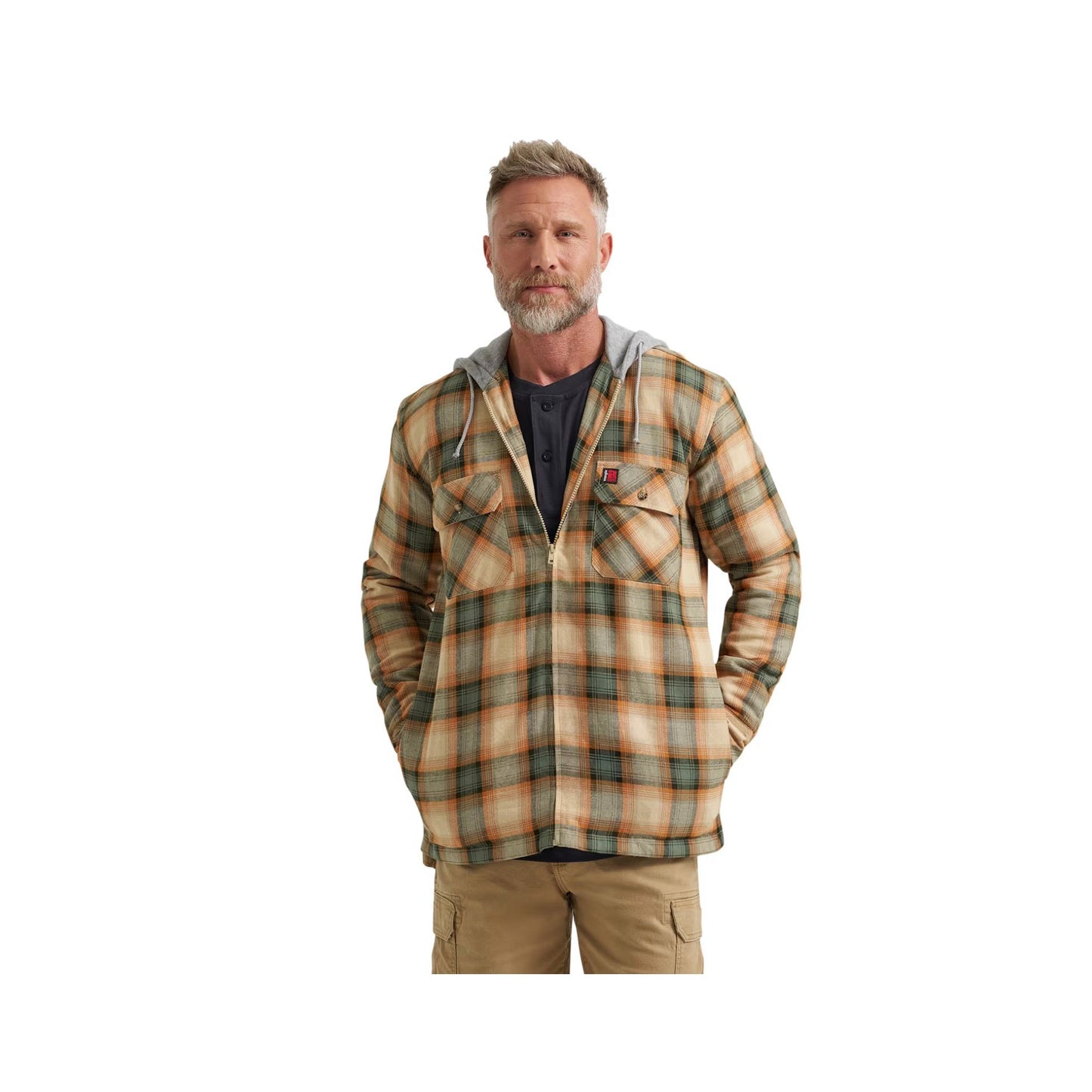 WRANGLER® Riggs Workwear, Masonry Hooded Jacket 112366593