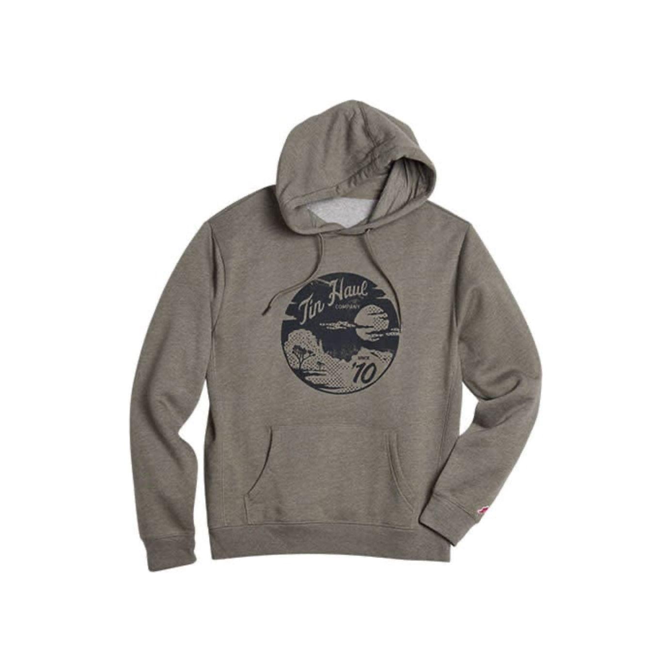 Tin Haul Men’s Hoodie CIRCLE SCENERY HEATHER OLIVE 1009703000924GR