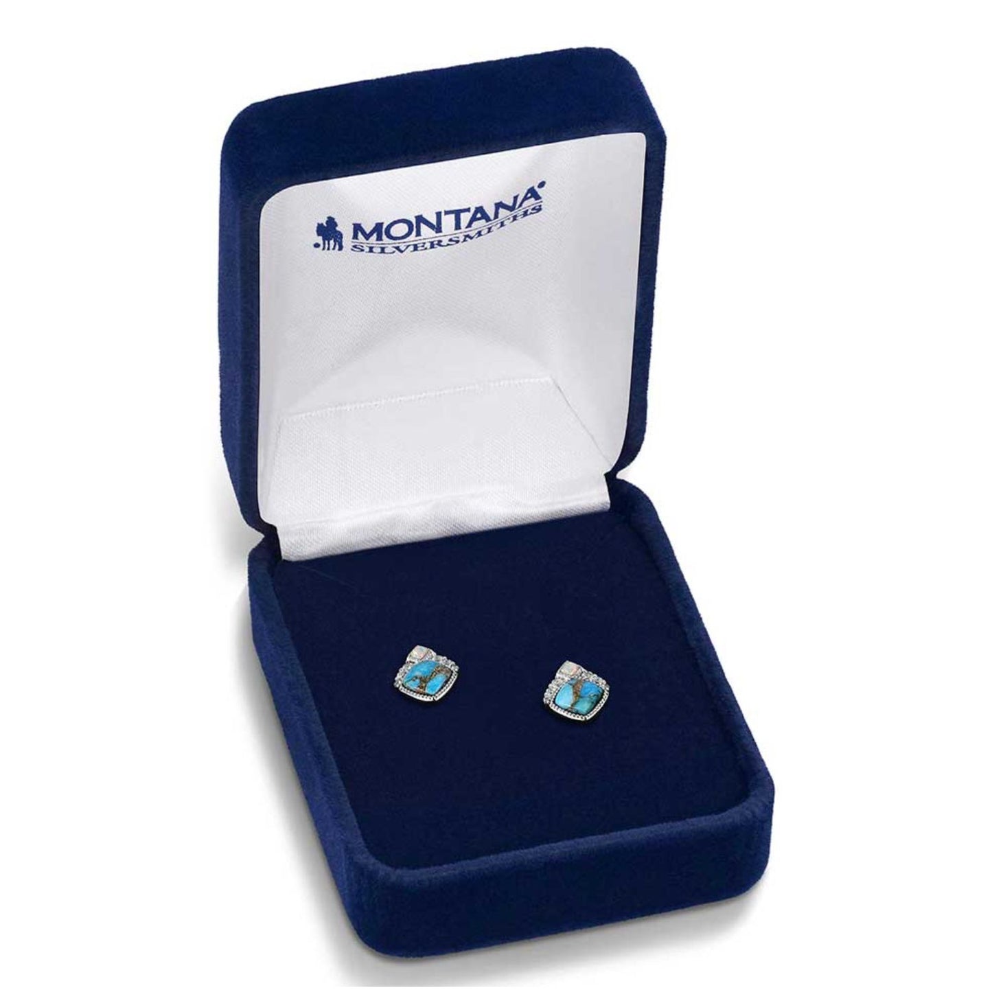 Montana Silversmiths Earrings - Crowned Glacier ER6313