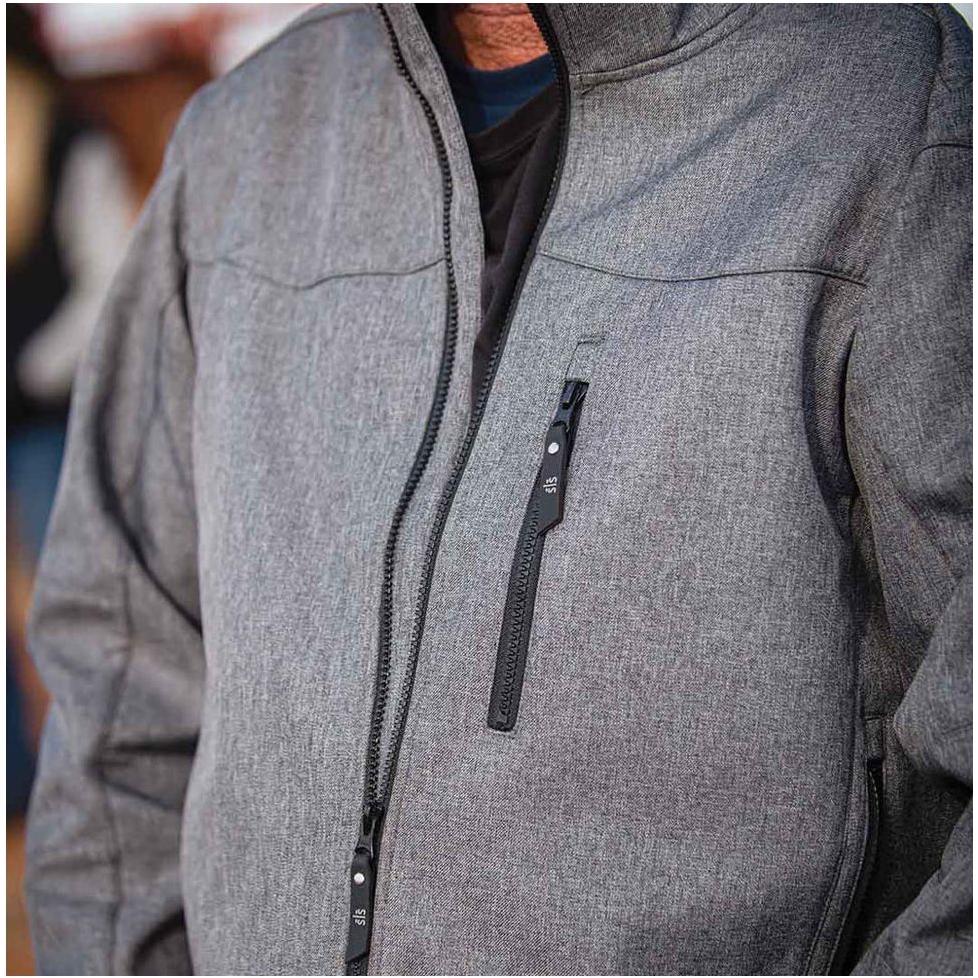STS MEN'S Slack Heather Gray Jacket