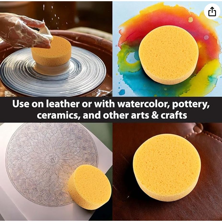 Fiebing’s Leathercraft Sponge 3” 2/pk